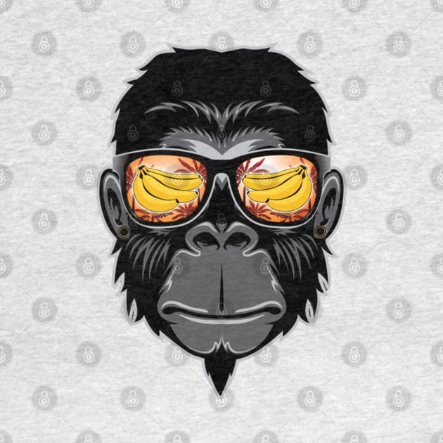 Cool monkey by cristianvan